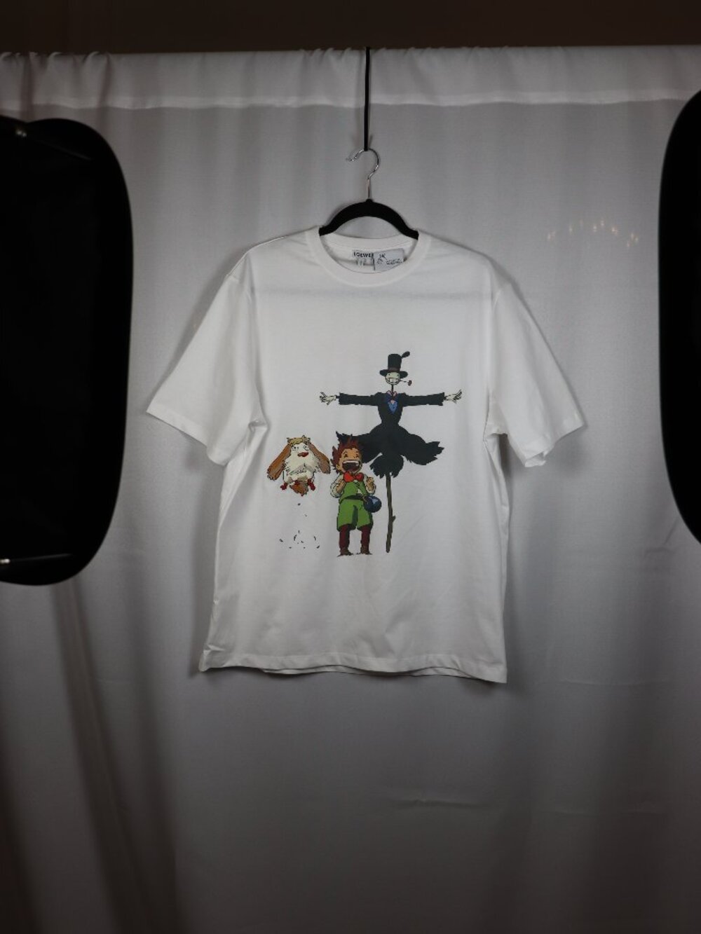 LOEWE x Studio Ghibli Howl’s Moving Castle Graphic Tee White M Unworn w Dust Bag